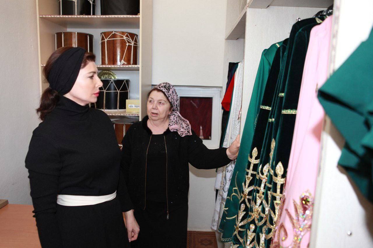 Министр культуры Республики Ингушетия Залина Льянова посетила Государственный фольклорный ансамбль «Магас»